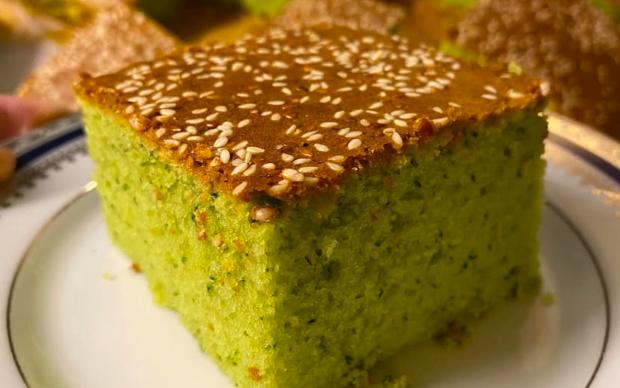 Ispanaklı Sünger Kek Tarifi