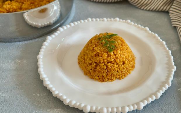 Zerdeçallı Bulgur Pilavı Tarifi