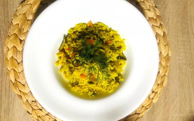 Zerdeçallı Mantarlı Pirinç Pilavı Tarifi