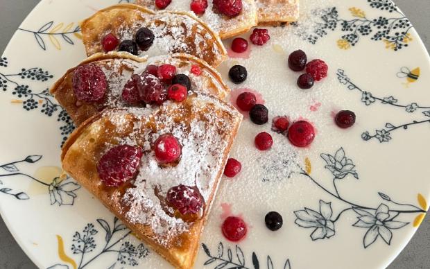 Evde Kolay Waffle Tarifi