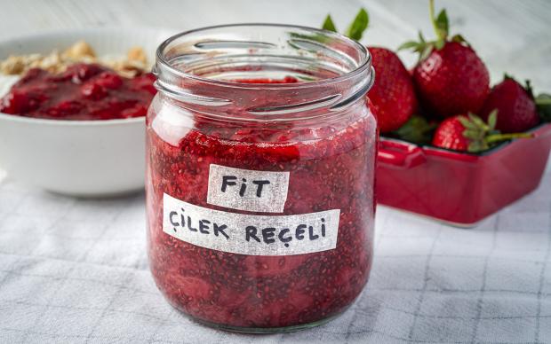 Fit Çilek Reçeli Tarifi