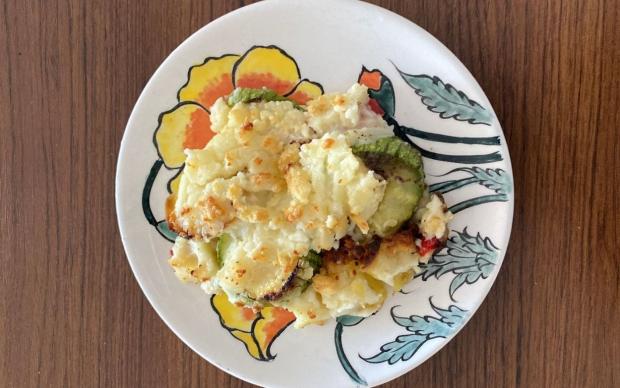 Sebzeli Peynirli Crumble Tarifi