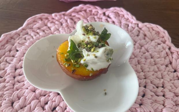 Dondurmalı Şeftali Tatlısı Tarifi