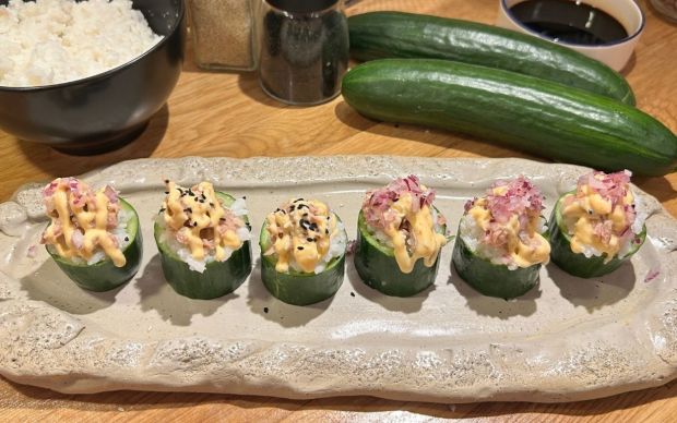 Evde Pratik Sushi Tarifi