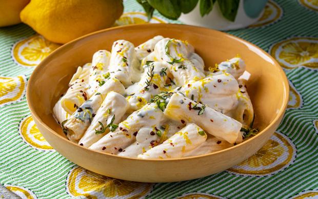 Limonlu Labneli Makarna Tarifi