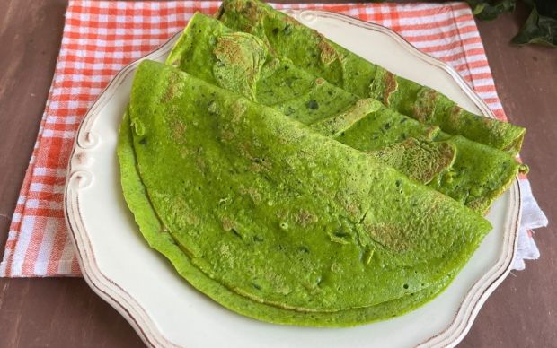 Ispanaklı Krep Tarifi