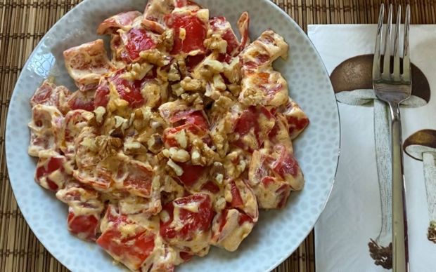 Labneli Kapya Biber Mezesi Tarifi