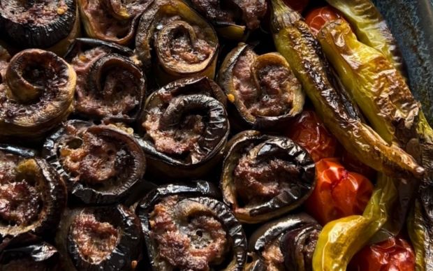 Rulo Patlıcan Kebabı Tarifi