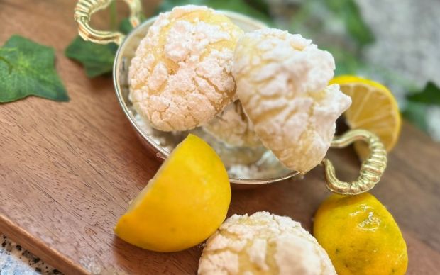 Limonlu Fındıklı Çatlak Kurabiye Tarifi