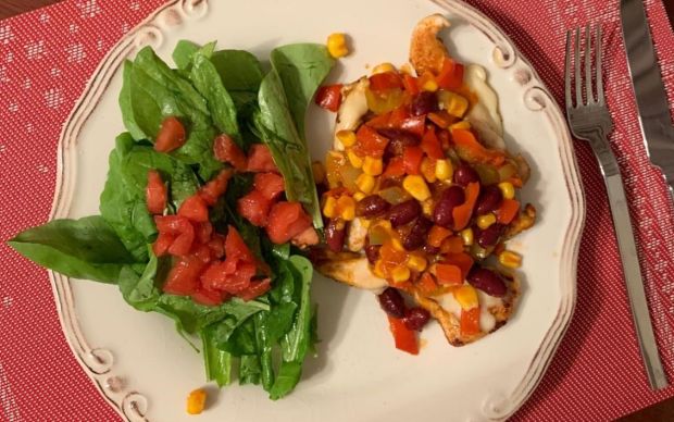 Meksika Soslu Tavuk Tarifi