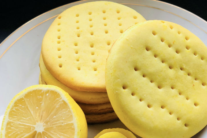 Limon Aromalı Kurabiye