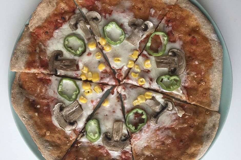 Tam Buğdaylı Pratik Pizza Tarifi, Nasıl Yapılır?