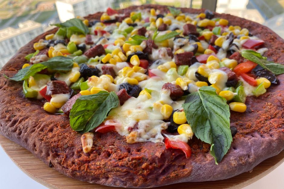 Doğal Mor Pizza Tarifi, Nasıl Yapılır?