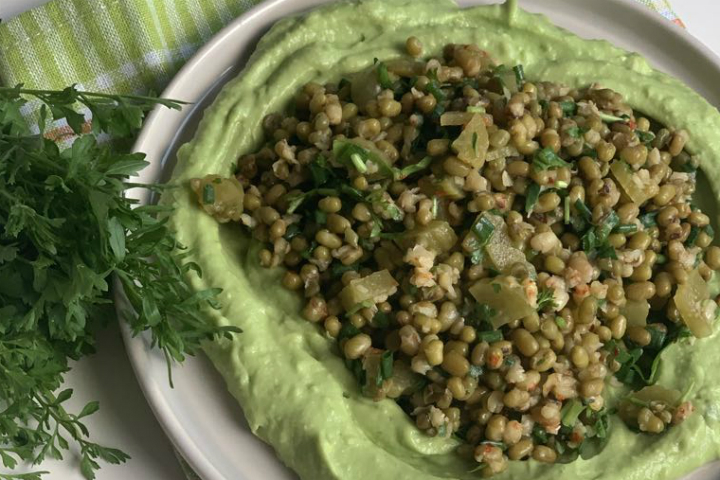 Avokado Ezmeli Maş Fasulyesi Tarifi