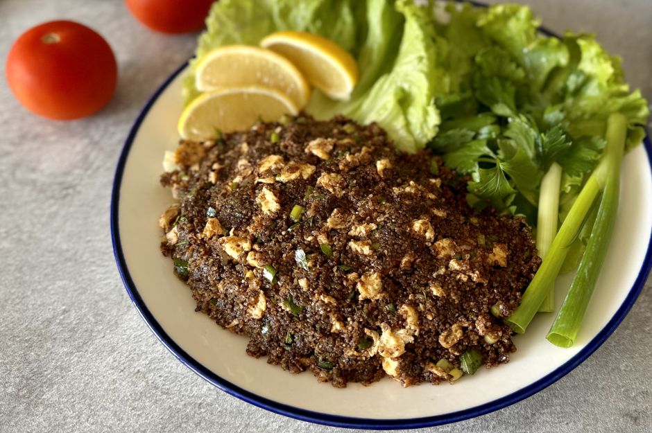 Urfa'ya Özgü: Yumurtalı Çiğ Köfte