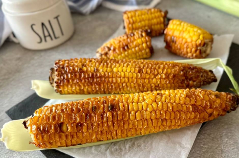 Sadece 20 Dakikada: Airfryer'da Közlenmiş Mısır