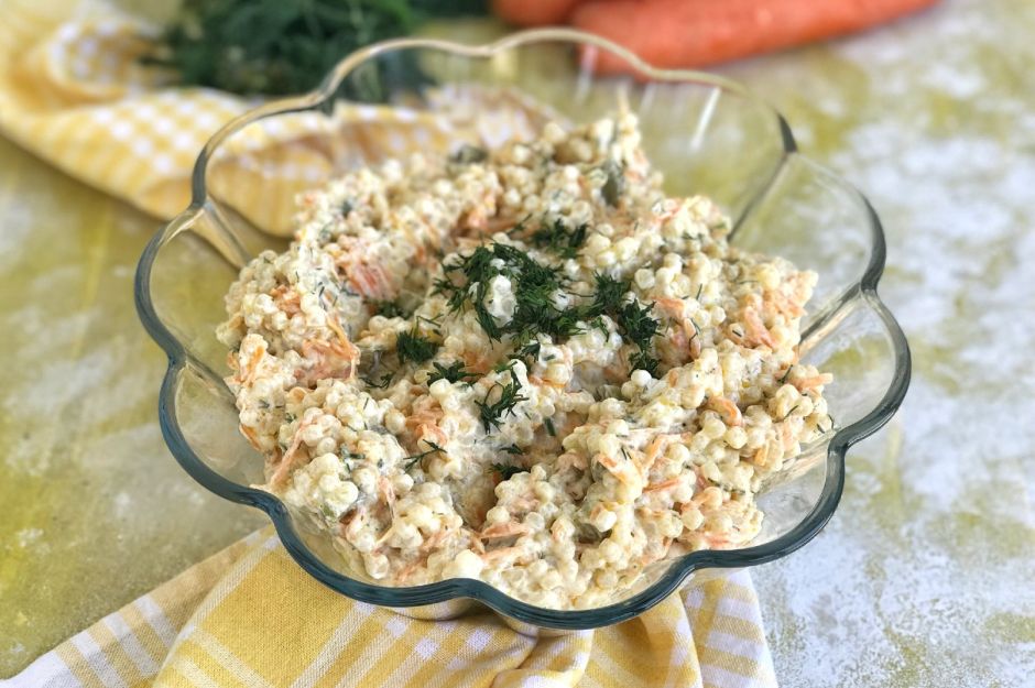 Çok Hafif: Havuçlu Kuskus Salatası