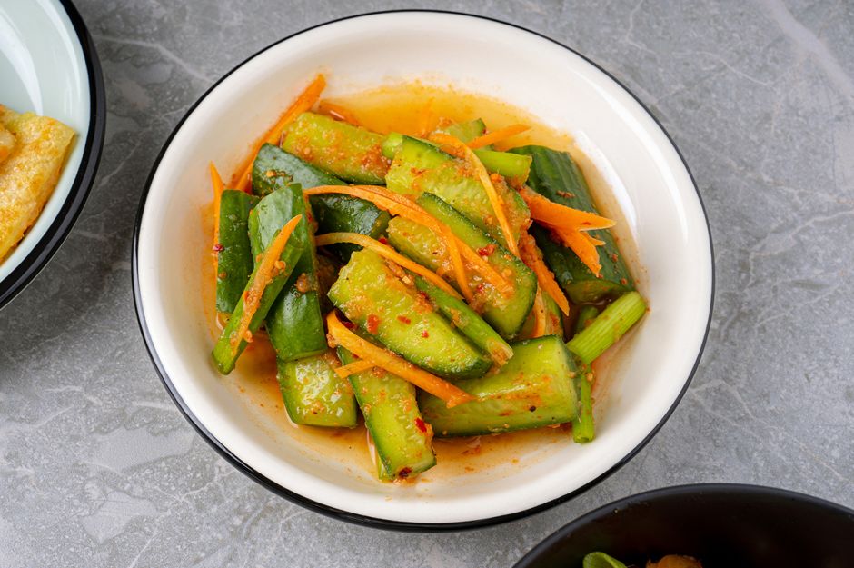 Kore Turşusu: Salatalık Kimchi (Ol Kimchi)