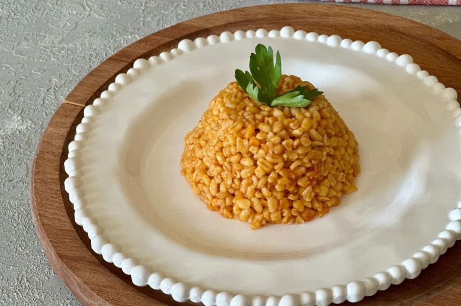 Elif'in Tarifi: Başbaşı Bulgur Pilavı