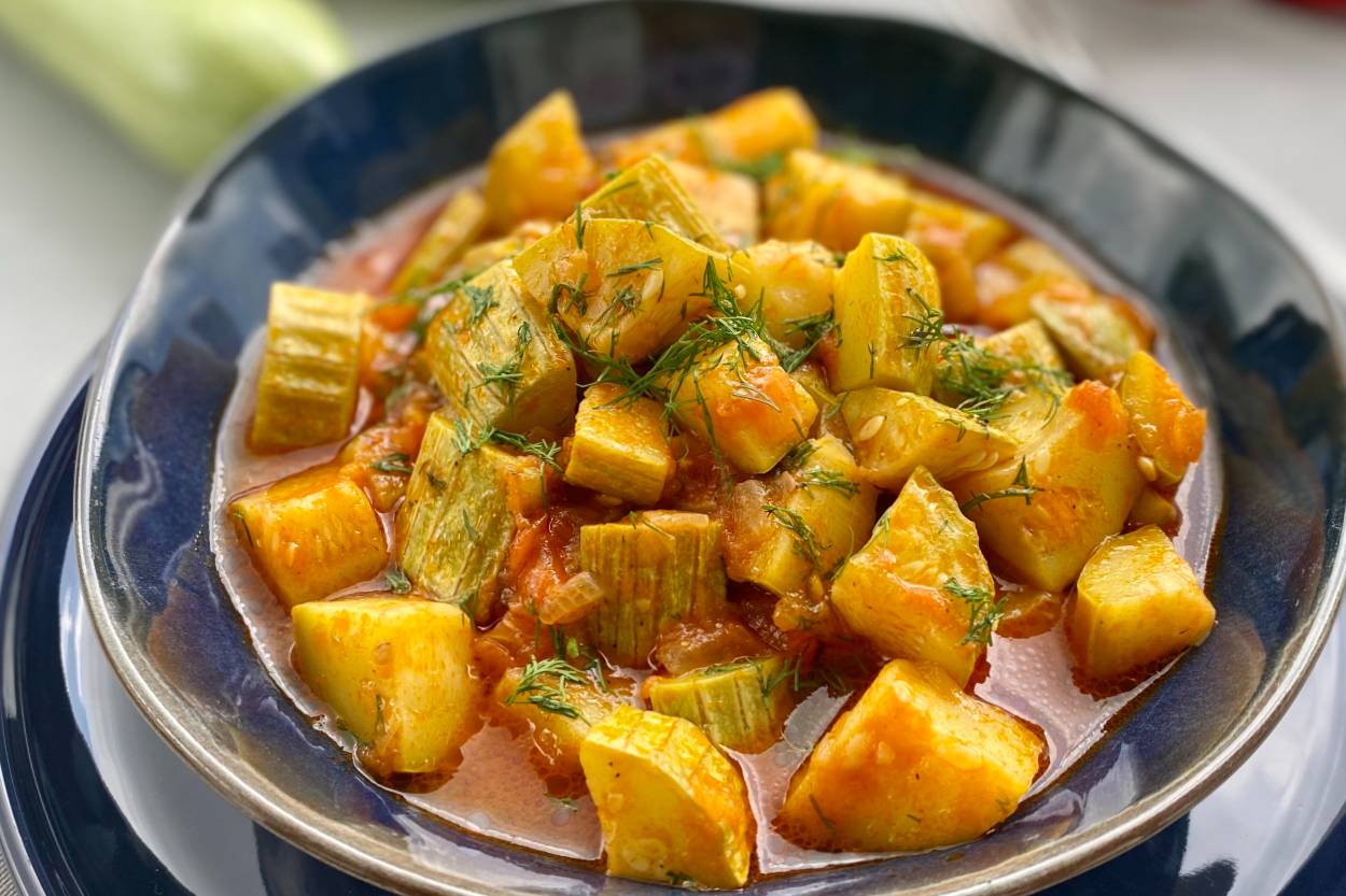 Zeytinyağlı Kabak Tarifi