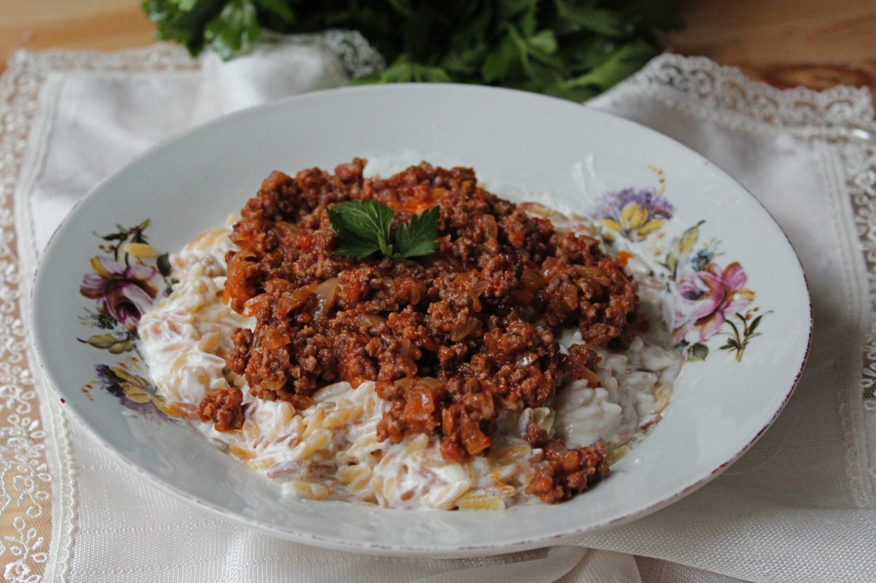 Mantı Tadında Arpa Şehriye Tarifi