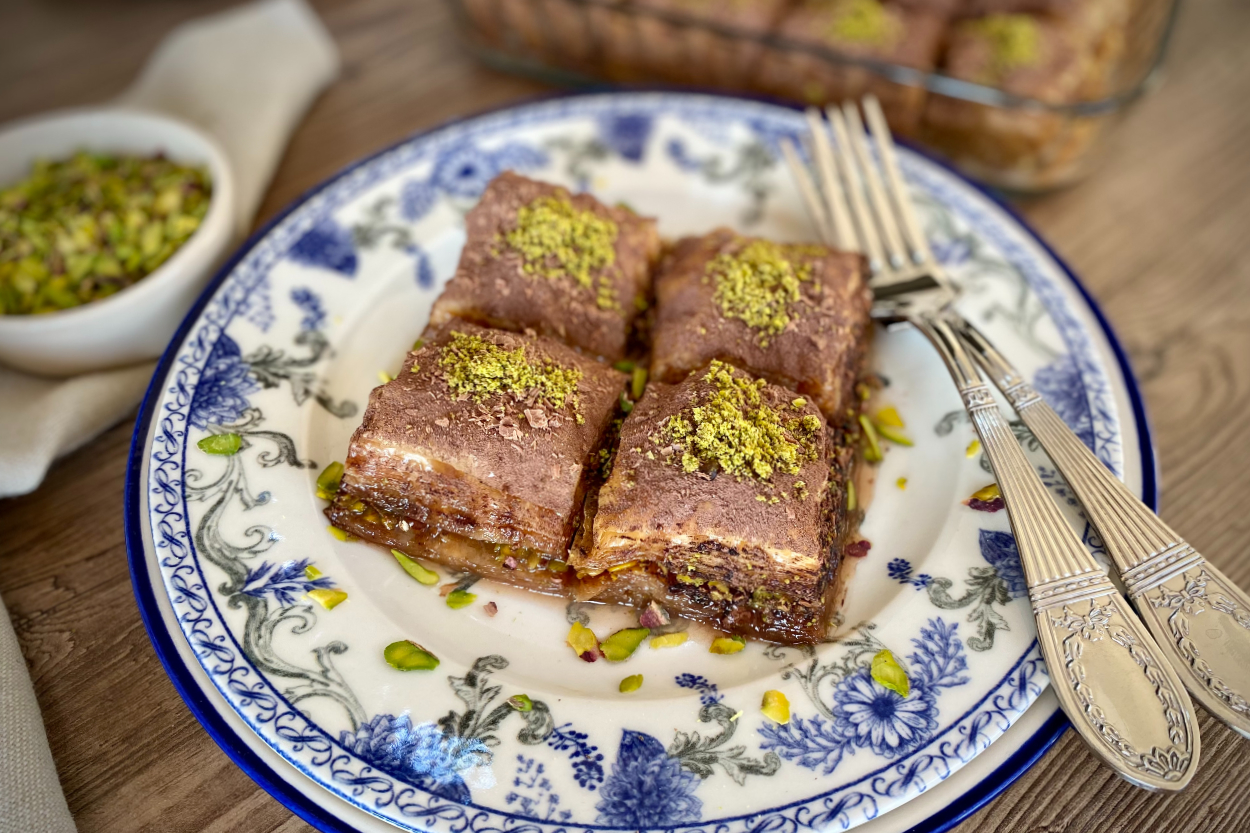 sutlu soguk baklava tarifi nasil yapilir resimli anlatim yemek com