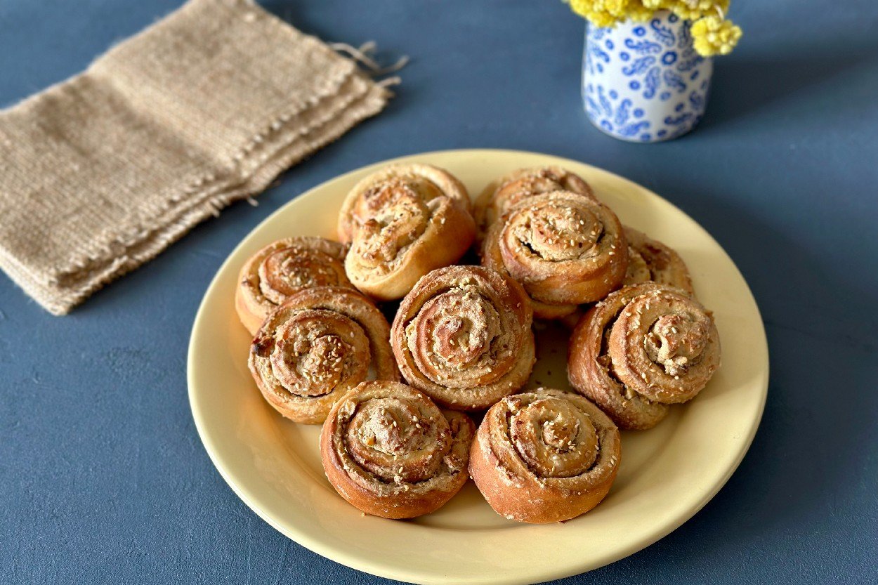 Tarçınlı Rulo Çörek Tarifi