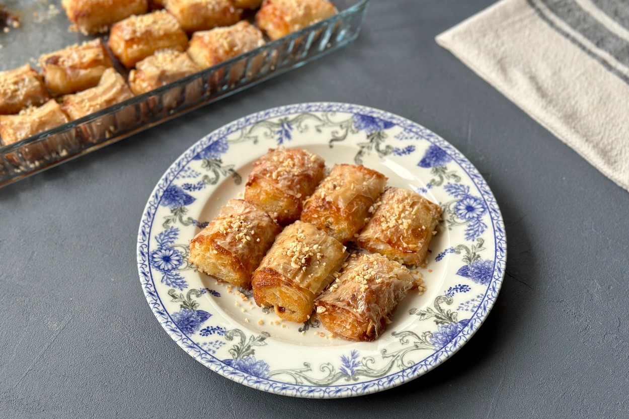 İrmik Soslu Baklava Tarifi