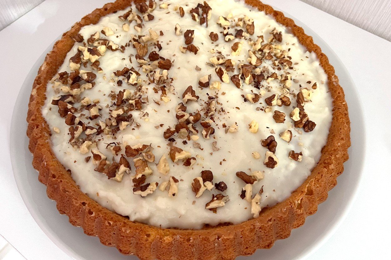 Kremalı Havuçlu Tart Kek Tarifi