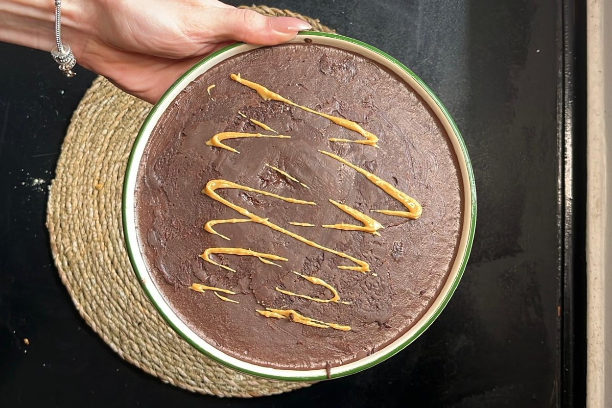 Brownie Puding Aşama 1