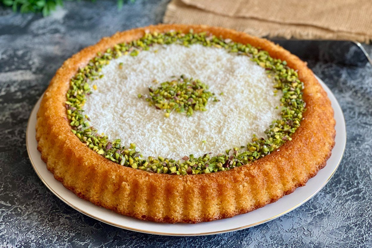 Tart Kalıbında Revani Tarifi