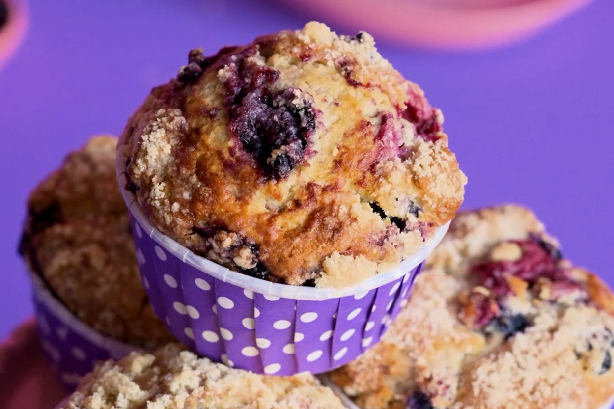 Pratik Very Berry Muffin Tarifi