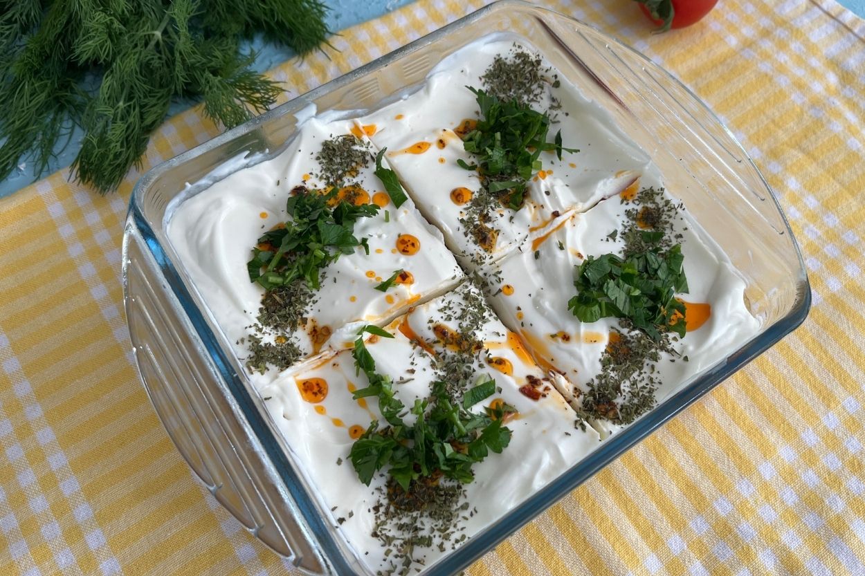 Etimekli Patlıcan Salatası Tarifi