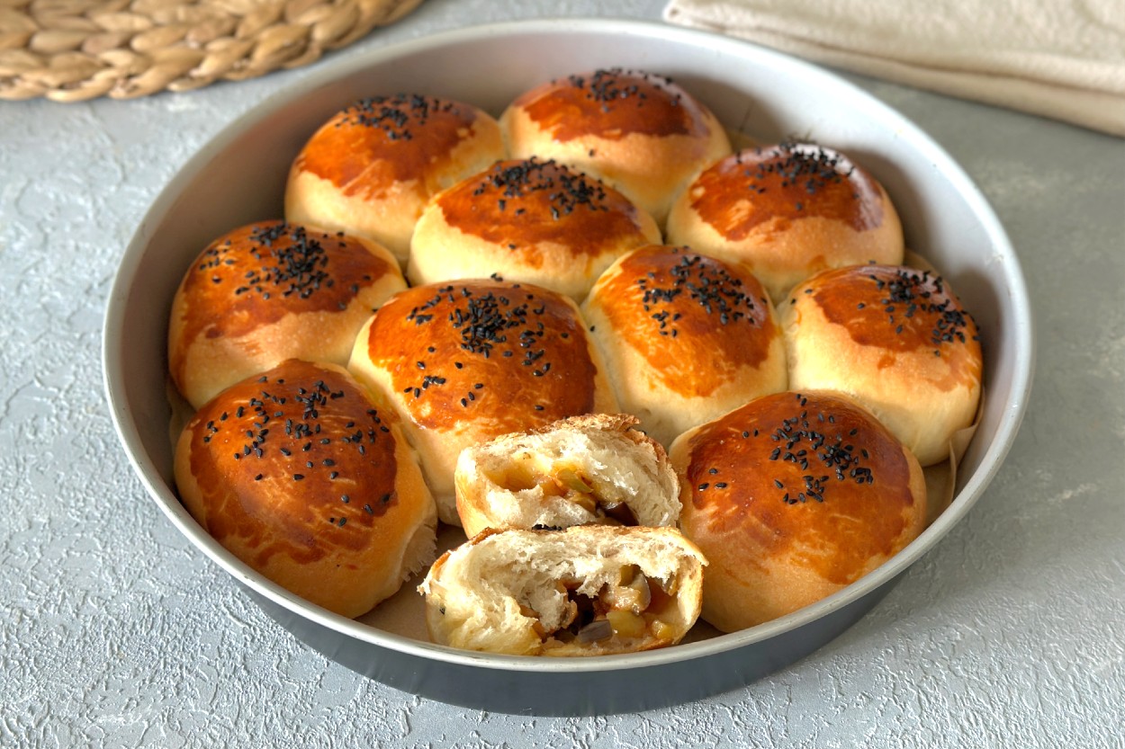Patlıcanlı Poğaça Tarifi