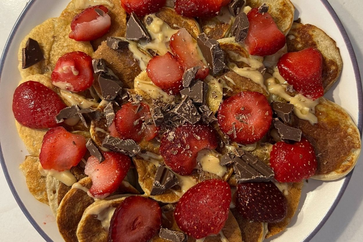 Rafine Şekersiz Pancake Tarifi