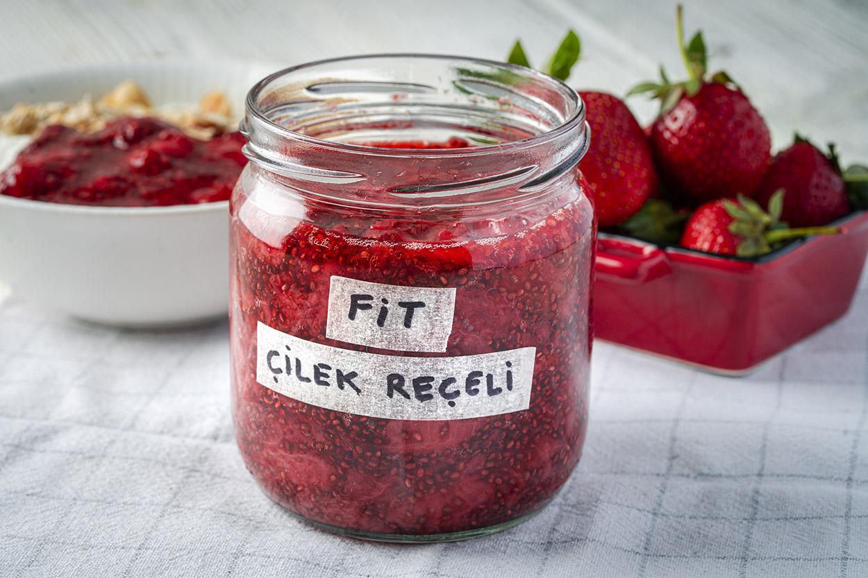 Fit Çilek Reçeli Tarifi