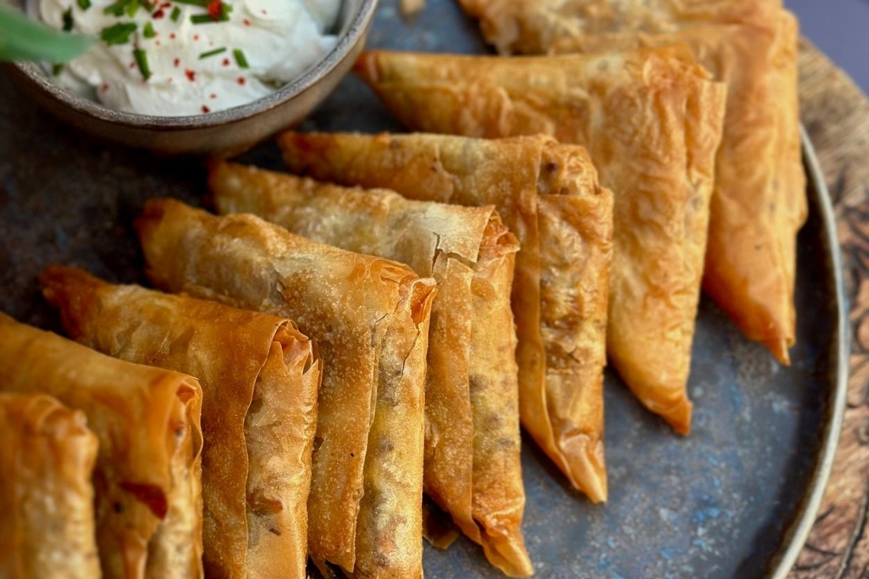 Baklava Yufkasından Muska Böreği Tarifi