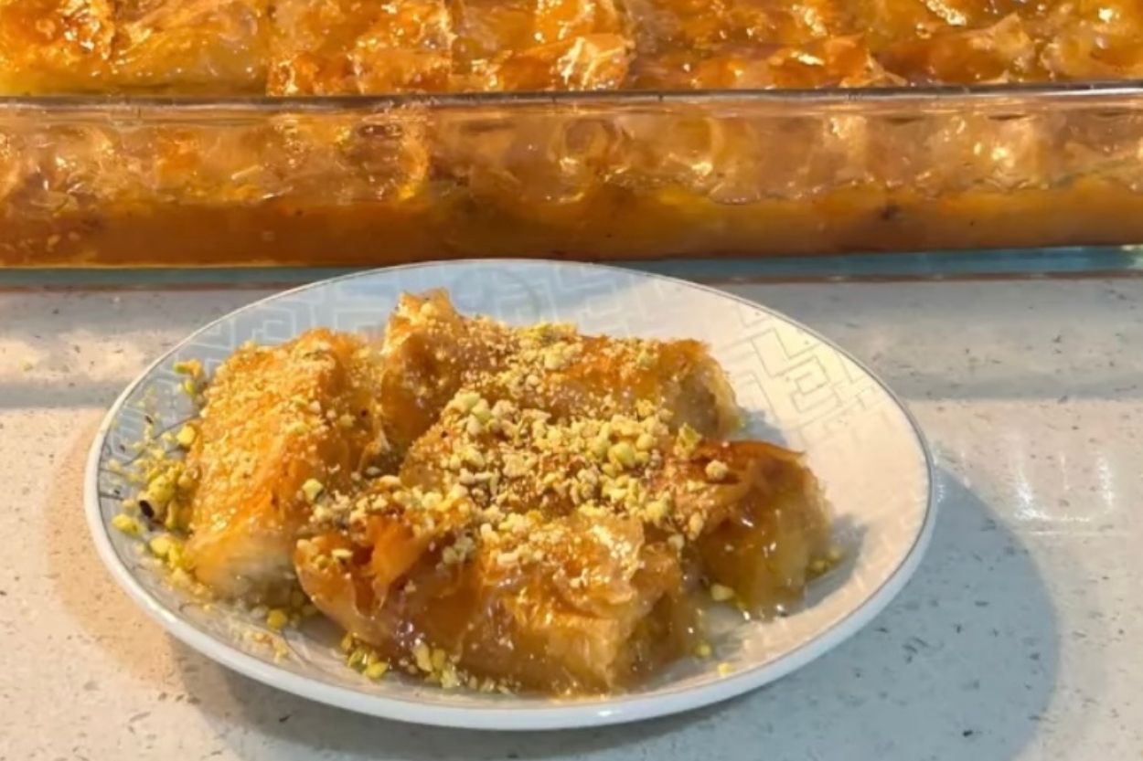 Hazır Yufkadan Pratik Baklava Tarifi