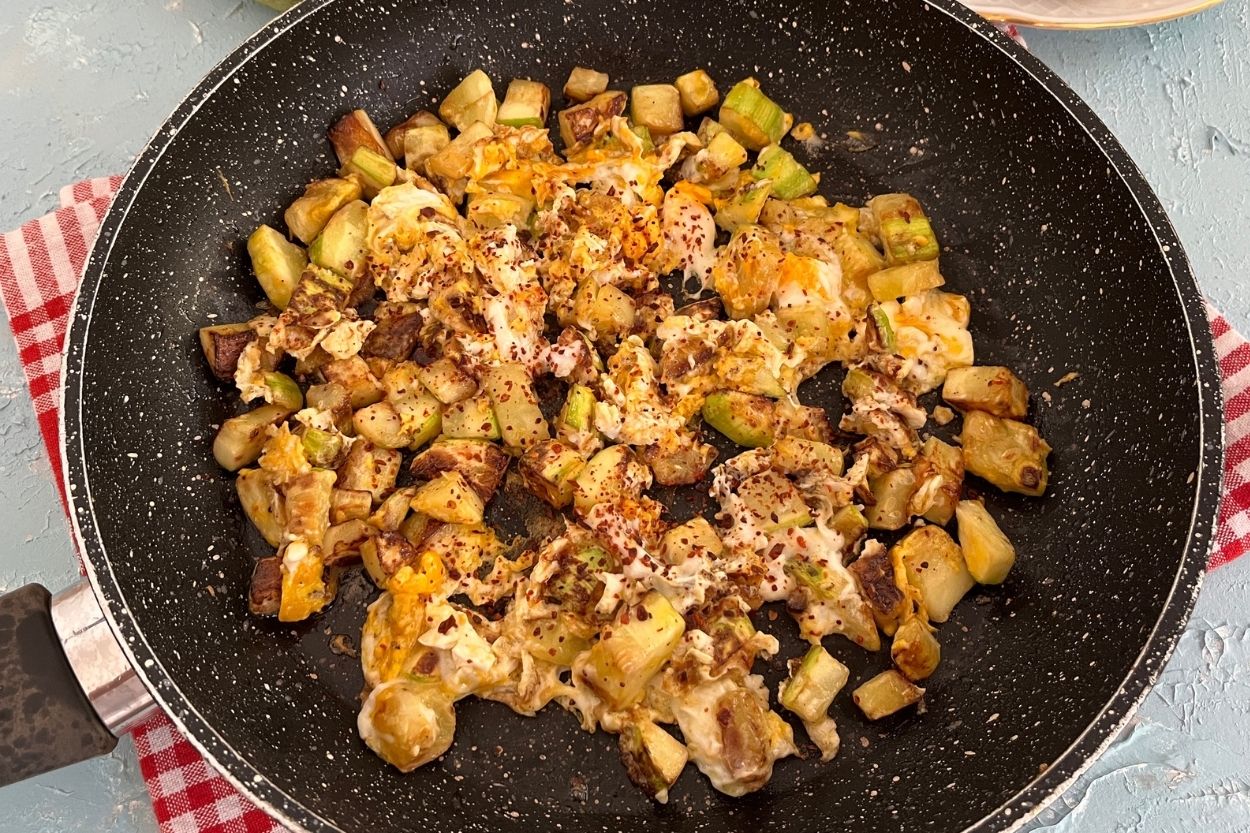 Kabaklı Yumurta Tarifi