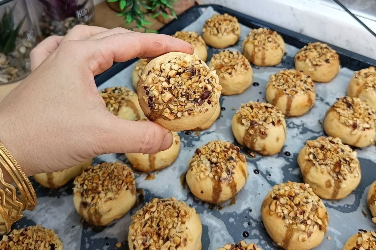 Cevizli Atom Kurabiye Tarifi