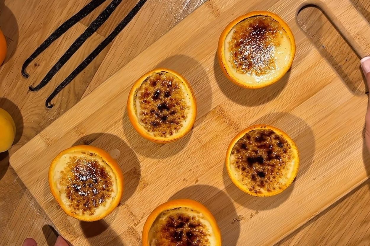 Portakallı Creme Brulee Tarifi