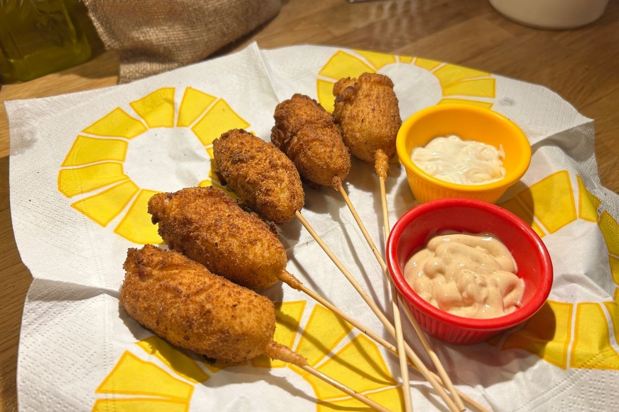 Şişte Corn Dog Tarifi