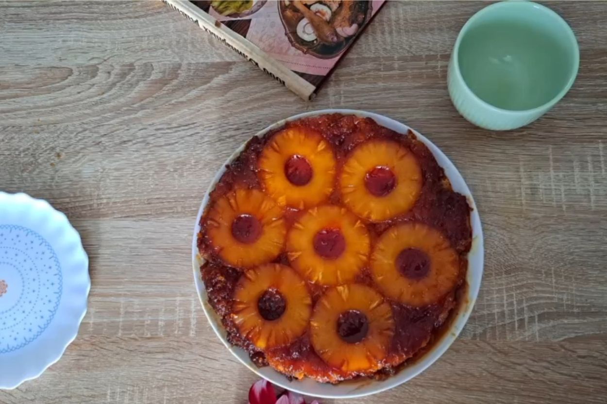 Ananaslı Çiçek Kek Tarifi