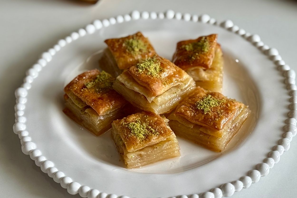 Oklavasız Baklava Tarifi