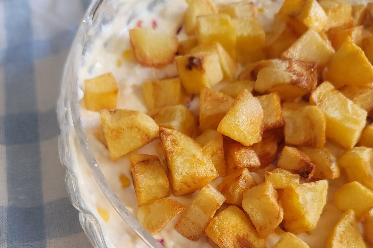 Patatesli Taze Salata Tarifi
