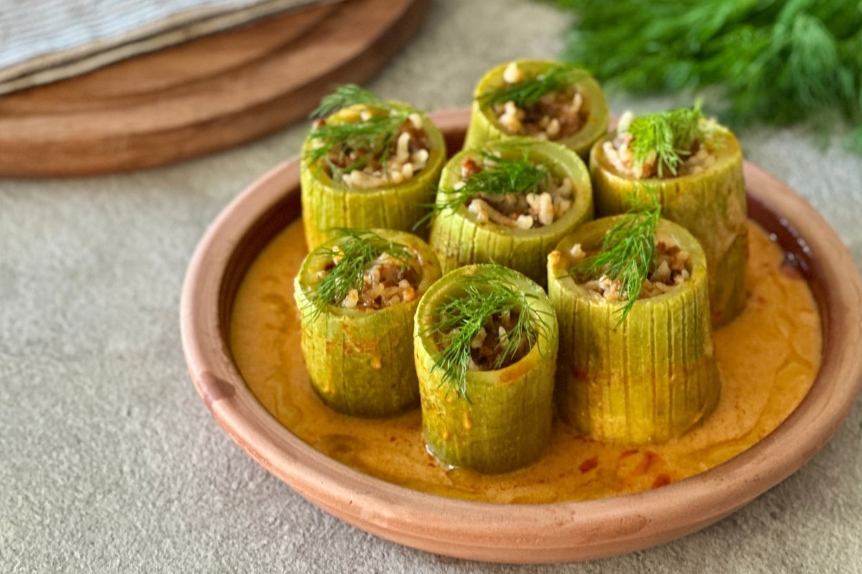 Terbiyeli Kabak Dolma Tarifi