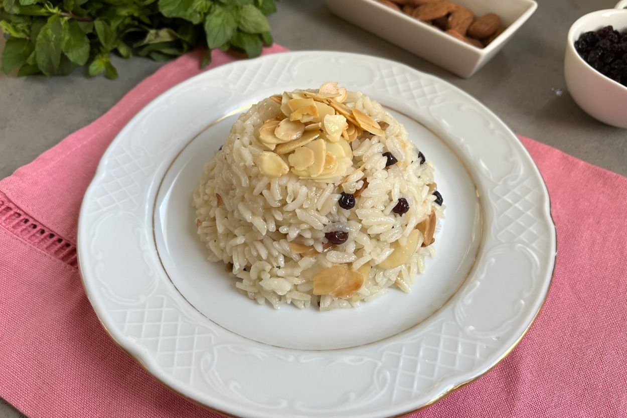 Bademli Pilav Tarifi