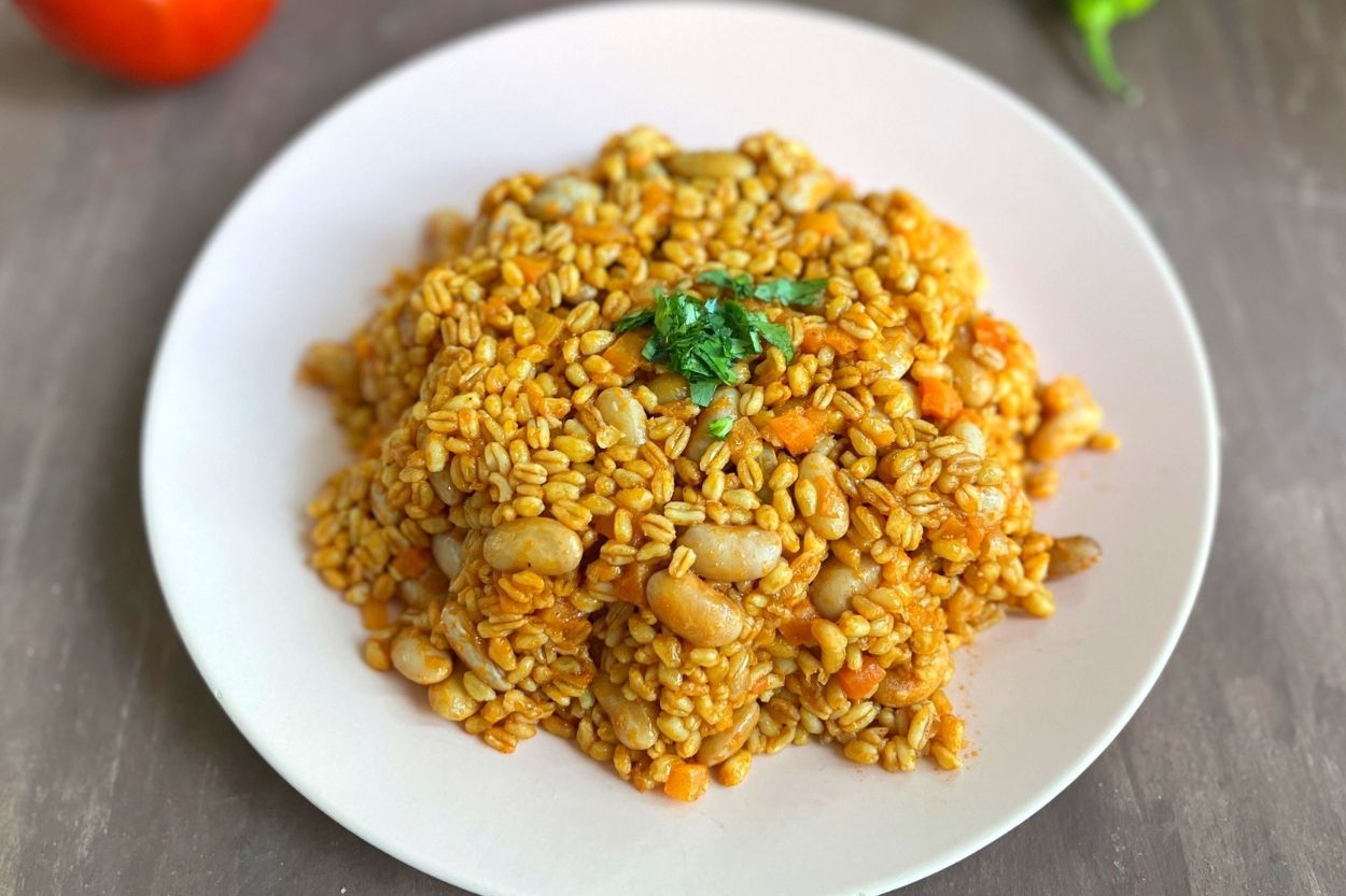 Barbunyalı Bulgur Pilavı Tarifi