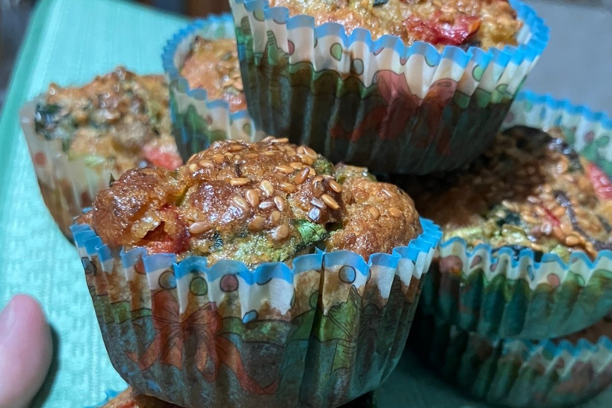Proteinli Tuzlu Muffin Tarifi