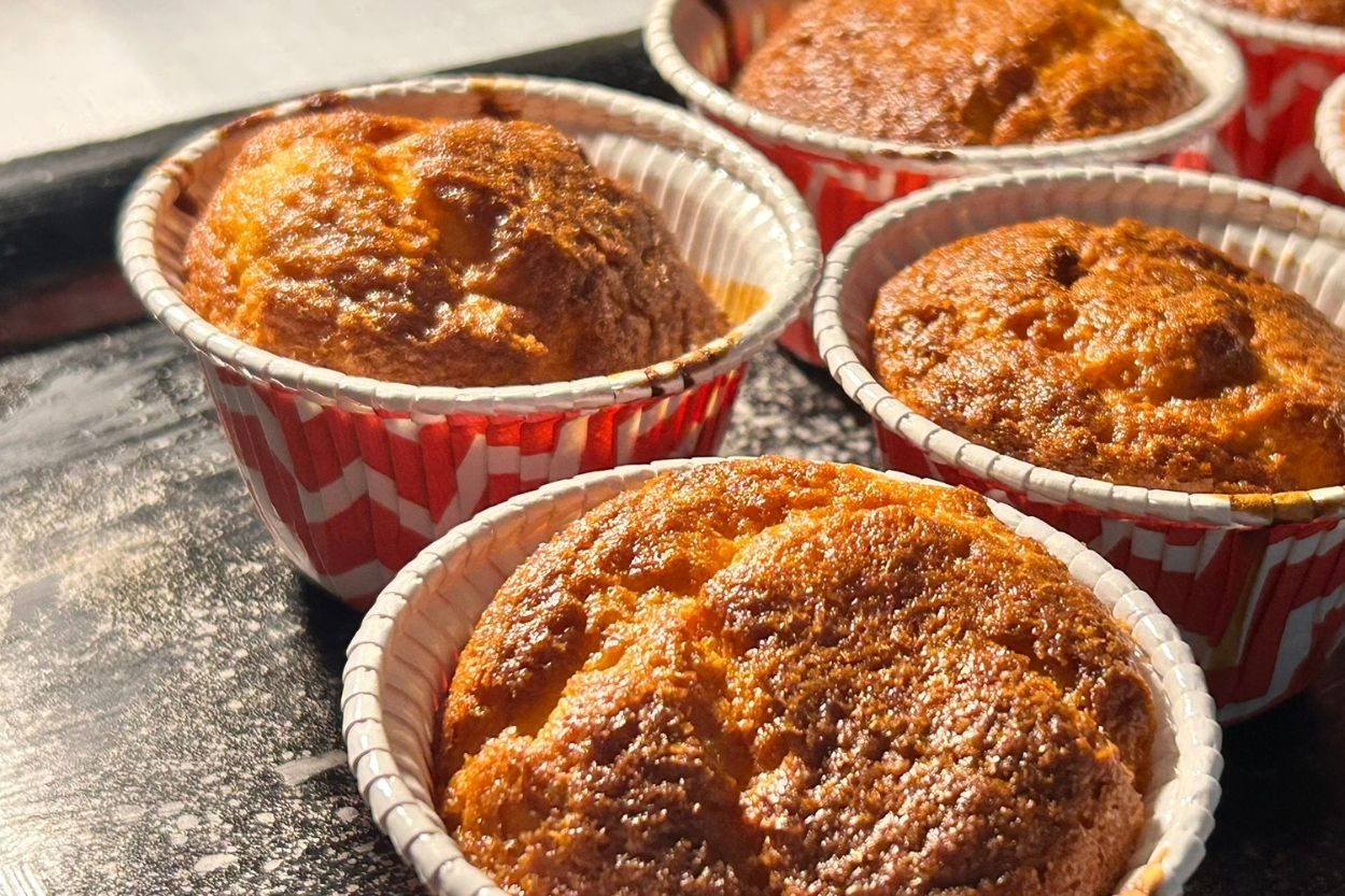 Airfryer'da Limonlu Cupcake Tarifi
